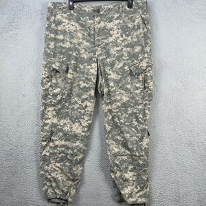 US Airforce Tactical Pants Military Mens XL Regular Green Camo Cargo Pockets